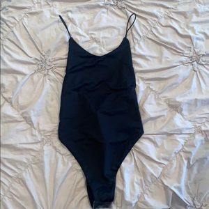 Pretty Little Thing Black One Piece